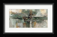 Morning Fjord Rifle Green Fine Art Print