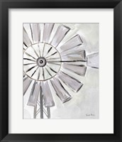 Farmhouse Windmill Fine Art Print