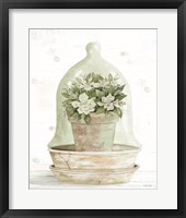 Floral Cloche I Framed Print