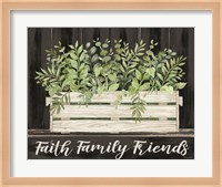 Faith, Family, Friends Fine Art Print