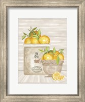 Lemon Crock and Bowl Fine Art Print