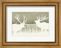 Elk Silhouettes Fine Art Print