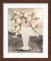 Hobnail Roses Fine Art Print