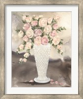 Hobnail Roses Fine Art Print