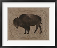 Buffalo Impression 2 Framed Print