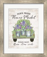 Flower Market - Hyacinths Fine Art Print