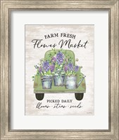 Flower Market - Hyacinths Fine Art Print