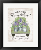 Flower Market - Hyacinths Fine Art Print