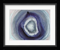 Shades of Blue Agate Fine Art Print