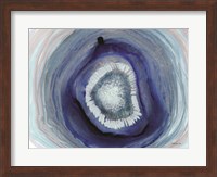 Shades of Blue Agate Fine Art Print