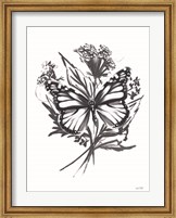 Black & White Butterfly Fine Art Print