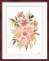 Peachy Petals Fine Art Print