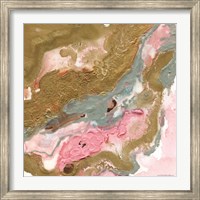Rose Gold Abstract Fine Art Print