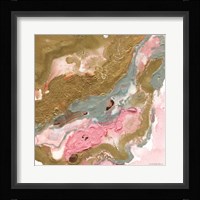 Rose Gold Abstract Fine Art Print