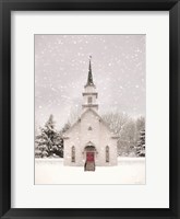 Vermont Church Framed Print