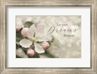 Let Your Dreams Blossom Fine Art Print