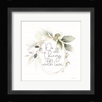 Do All Things with Love Fine Art Print