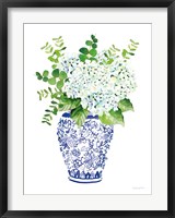 Chinoiserie Hydrangea I Fine Art Print