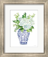 Chinoiserie Hydrangea I Fine Art Print