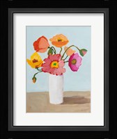Sorbet Poppies III Fine Art Print