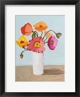 Sorbet Poppies III Fine Art Print