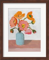 Sorbet Poppies II Fine Art Print