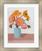 Sorbet Poppies II Fine Art Print