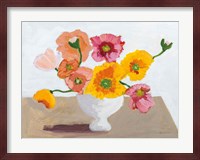 Sorbet Poppies I Fine Art Print