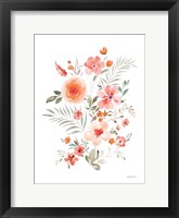 Floral Serenade IV Framed Print