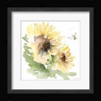 Sunflower Meadow II Framed Print