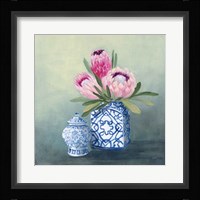 Protea Chinoiserie II Framed Print