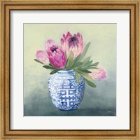 Protea Chinoiserie I Fine Art Print