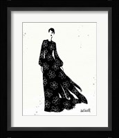 Style Sketches VIII Framed Print