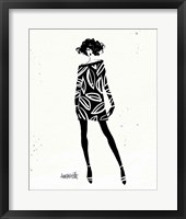 Style Sketches IV Framed Print