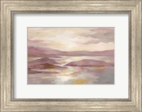 Pink and Gold Landscape Fine Art Print