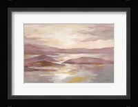 Pink and Gold Landscape Fine Art Print