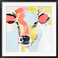 Pastel Cow II Fine Art Print