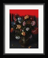 Sprayed Arrangement II Framed Print