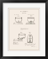 Laundry Patent I Framed Print