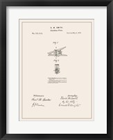Laundry Patent II Framed Print