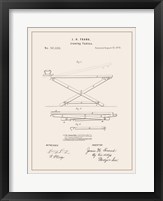 Laundry Patent IV Framed Print