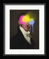 Concealed Portrait I Framed Print