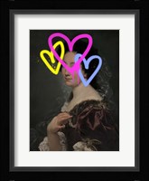 Concealed Portrait II Framed Print