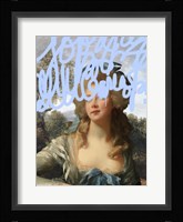 Concealed Portrait III Framed Print