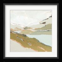 Fading Valley I Framed Print