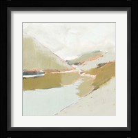 Fading Valley II Framed Print