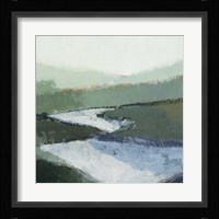 Riverbend Landscape II Framed Print
