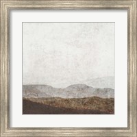 Burnished Mountains I Fine Art Print