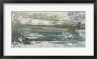 Teal Seascape II Framed Print