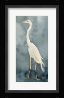 Simple Egret I Framed Print